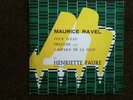  FRENCH LP HENRIETTE FAURE /RAVEL 10' DECCA