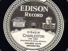 Edison Diamond Disc 51542 - CHARLESTON - Golden Gate Or