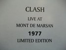  THE CLASH LIVE AT MONT DE MARSAN BLUE VINYL