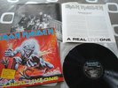 IRON MAIDEN A REAL LIVE ONE KOREA RARE GATEFOLD LP