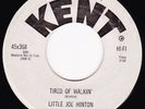Little Joe Hinton-Tired Of Walkin-Rare Soul/R&B 45-HEAR