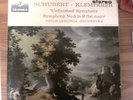 Schubert Unfinished Klemperer Columbia B/S Stereo LP