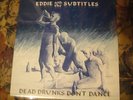 EDDIE AND THE SUBTITLES LP KBD GERMS DANGERHOUSE PUNK