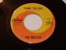 THE BEATLES Rare Canadian 45 Thank You Girl & From Me