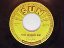 RARE BLUES 45 SUN LABEL#187 LITTLE JUNIOR'S BLUE FLAMES