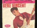 ROCKABILLY. GENE VINCENT. WILD CAT /RIGHT HERE ON EARTH