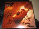 RARE URIAH HEEP -RAGING SILENCE FULLY AUTOGRAPHED  MINT