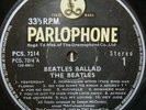 BEATLES Ballads Made in INDIA LP yellow PARLOPHONE
