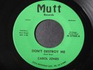 Carol Jones on Mutt   northern soul / funk 45 HEAR