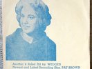 Rockabilly 45-Pat Brown-Forbidden Fruit-Wedge-NICE