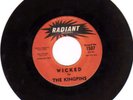 RARE SURF INSTRUMENTAL  PROMO 45 THE KINGPINS WICKED