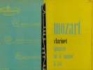 Westminster WL 5112 Mozart Clarinet Qnt WLACH VKQ 1952