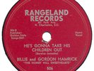 BILLIE & GORDON HAMRICK - STARDAY CUSTOM PRESSING