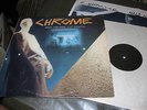 CHROME HALF MACHINE LIP MOVES LP w/ POSTER orig siren '79 industrial synth punk