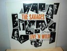SAVAGES  Live 'N Wild  LP   reissue