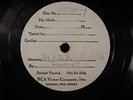 RARE 3-78rpm SNOW WHITE Soundtrack Sample Records 1937