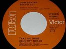 Elvis Presley RCA 45 Factory Error John Denver On Label