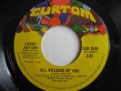 Leroy Hutson - All Because Of You (LISTEN)