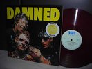 Damned 1st Damned Damned Ger Orig.LP WINE-RED DISC NM