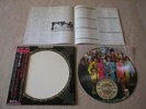 THE BEATLES Sgt. Pepper's JAPAN PICTURE DISC LP w/OBI