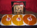 Metallica Justice For Adelaide Coloured Vinyl 3LP Set