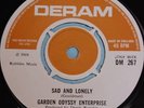 GARDEN ODYSSY ENTERPRISE - Sad And Lonely - DERAM  UK