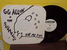 GG ALLIN & SCUMFUCS Eat My Fuc '84 ORIG BLOOD RECORDS