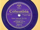 TED WEEMS COLUMBIA BLUE WAX 78 1934, E-