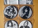 KISS   INTERVIEW  PICTURE   DISC  RECORDS   set  1982