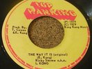 REGGAE 45 I. KONG The Way It Is TOP RANKING Records