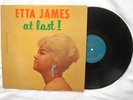 ETTA JAMES AT LAST ARGO REC.BL/GREEN LABEL MONO LP4003