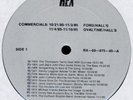 REX COMMERCIALS SPOTS PROMO LP - ZEPPELIN/KISS/ZAPPA