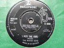 MANISH BOYS DAVID BOWIE DAVY JONES. 1965. ORIGINAL 45.