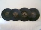 78rpm/4 Victor records circa early 1900's/2 are pre-dog
