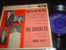 BUDDY HOLLY..THAT'LL BE THE DAY..CORAL EP FEP 2062