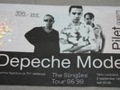 DEPECHE MODE singles tour ESTONIA TARTU 98 TICKET STUB