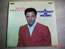 ELVIS PRESLEY - A PORTRAIT IN MUSIC - Handsigniert TOP