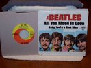 Beatles-All You Need Is Love-45 & Picture Sleeve-1967