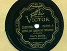 Victor 22695 HENRY BURBIG  Jewish dialect comic 1931