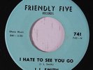 J.L. SMITH: Do The Mosquito / I Hate To See You Go 45 (few mildew spots ol) rar