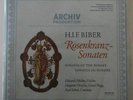 Melkus - Biber Rosenkranz-Sonaten. Archiv Stereo 2 lp
