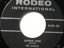 TED DAIGLE Supper Time  COUNTRY BALLADS Canada RODEO 1960 45 LISTEN