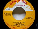 Rare Dickie Wonder Northern Soul Sound Of Soul Promo 45