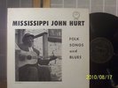 MISSISSIPPI JOHN HURT LP FOLK SONGS & BLUES GRYPHON NM