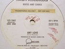 RUFUS and CHAKA KHAN Any Love 12 RARE WL US PROMO DISCO
