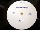 NEIL YOUNG BOULDER CONCERT '71 LIVE LP VINYL RARITY CO