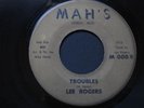 Lee Rogers   Troubles   Mah's northern soul R&B 45 HEAR