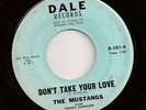 THE MUSTANGS Garage Rock DALE 7