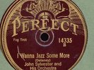 JOHN SYLVESTER ORCH ON PERFECT 14335 - NICE JAZZ TITLES
