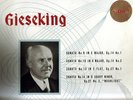BEETHOVEN SONATAS 9, 10, 13, 14, GIESEKING SAX 2259